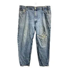 Levi's 560 デニムパンツ W42 リーバイス ルーズフィット ビッグサイズ ライトブルー 古着卸 アメリカ仕入 2502-926