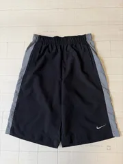 ト2509-⑧-5269 ナイキ　NIKE  ドライフィット　ハーフパンツ　黒　L