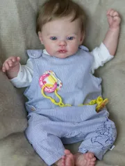 新品 未使用 人形 赤ちゃん  Reborn Doll 45cm 赤ちゃんリボーンドールデビュー フルシリコンドール ビニールリアル シリコンリボーンベビードールベビードール 赤ちゃん人形女の子プリンセス服手作りのクリスマスの誕生日プレゼント 贈り物