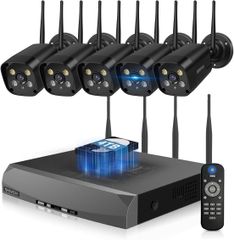NVR POE防犯カメラ8台セット初期不良交換保証「NVR-VST-POE8」 - メルカリ