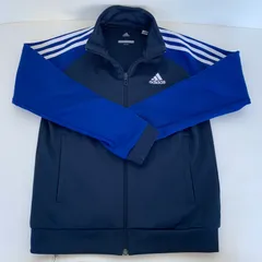 adidas アディダス ジャージ 【150サイズ】 キッズ ジュニア ネイビー ブルー 上着