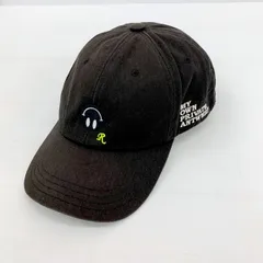 R.Simons ラフシモンズ ブラック ベースボールキャップ RAF SIMONS(ラフシモンズ) RS PARADE キャップ ブラック｜【公式