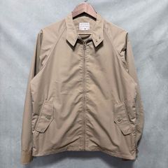 BONCOURA ボンクラ SWING TOP JACKET コットンナイロン スイングトップ ジャケット ブルゾン size.38 (M) ベージュ 