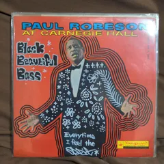 レコードジャケットアート『PAUL ROBESON AT CARNEGIE HALL』