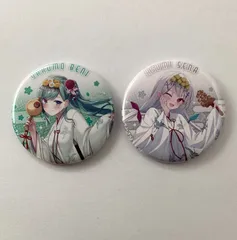 【まとめ売り】 ぶいすぽっ！ 空澄セナ 八雲べに 缶バッジ 神田明神 納涼祭 ぶいすぽ夏祭り 2点セット
