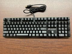★新品★COUGAR ゲーミングキーボード VANTAR MX 青軸 RGBバックライト オリジナルメカニカルスイッチ採用 日本語配列 CGR-VANTAR MX-3 【国内正規品】