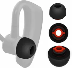 新品 A-Pcas ウレタン製低反発イヤーピース イヤーチップ Plantroncis Voyager 5200適用 Voyager Legend 適用 Voyager Pro 適用 イヤホンキット イヤーパッド S/M/L Black 3サイズ3セット C3