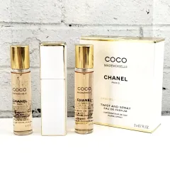 【 CHANEL 】Y 27 A-1 20ml × 3 COCO MADEMOISELLE シャネル ココマドモアゼル EDP オードパルファム ツィスト＆スプレイ 香水 フレグランス