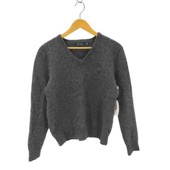 ポロラルフローレン POLO RALPH LAUREN 緑ポニー vネック ウールニット メンズ JPN：L 