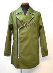 ツイル ライダースコート