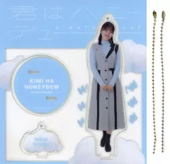 【中古】キーホルダー 佐々木美玲(日向坂46) アクリルスタンドキーホルダー(君はハニーデュー ジャケット写真衣装) 「君はハニーデュー」 オフィシャルグッズ