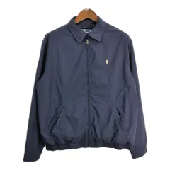 Polo by Ralph Lauren ポロ ラルフローレン スイングトップ ネイビー (メンズ L) 中古 古着 S0032