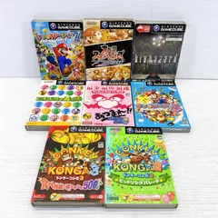 ◆任天堂 ゲームキューブ ソフト まとめて 8本セット マリオ・ドンキー・あつ森・バイオ 現状品◆