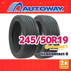 バリ山 CONTINENTAL ECOCONTACT6 235/50R19 夏タイヤ 2021年製 19インチ