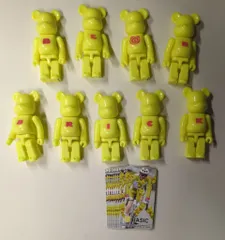 MEDICOMTOY BE@RBRICK シリーズ36 BASIC/蛍光イエロー 9体セット 100%