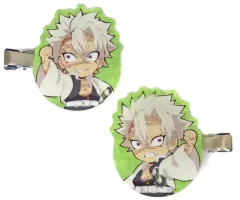 【中古】アクセサリー(非金属) 不死川実弥 「鬼滅の刃×ufotable DINING -HIROMA- ランダム繋がる前髪クリップ2個入り第3弾」 開店記念グッズ