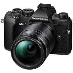 【新品 未使用 未開梱】OMSYSTEM　ミラーレス一眼カメラ　OM-5 14-150mm II レンズキット ブラック