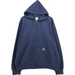 古着 カーハート Carhartt スウェットフルジップパーカー メンズXL相当/eaa580146