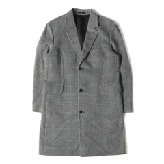 Paul Smith ポールスミス コート サイズ:L2 グレンチェック カシミヤ シングル 3B チェスターコート GLEN CHECK CASHMERE CHESTER-COAT ライトグレー 日本製 アウター ジャケット 上着【メンズ】のサムネイル