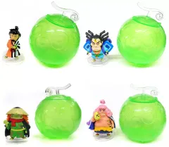 【中古】トレーディングフィギュア 全4種セット 「From TV animation ONE PIECE ワンピの実 ワノ国コレクション第ニ弾」 ガシャポンバンダイオフィシャルショップオンライン店限定