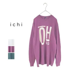 イチ ichi 240548 ピグメントダイ LONG SLEEVE T ロングスリーブTシャツ ロンT 春秋 (240910)のサムネイル