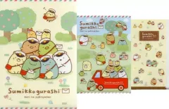 【中古】クリアファイル もりのゆうびんやさん クリアファイル3点セット 「すみっコぐらし」 郵便局限定