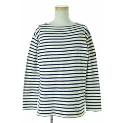 【SAINTJAMES】ボーダー ボートネック長袖カットソー