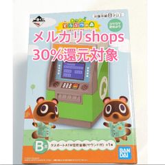 どうぶつの森一番くじ　B賞タヌポートATM型貯金箱
