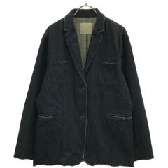 LANVIN ランバン 10AW ビジュー装飾 ウールジャケット ブラック 36  