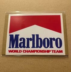 Marlboro マルボロ　ステッカー　ブルーA×
