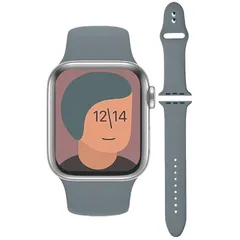 [AriRi] アップルウォッチ バンド シリコン ラバーバンド スポーツ くすみカラー 38mm 40mm 42mm 44mm 41mm 45mm 49mm アップルウォッチ 9 8 ultra se 7 6 5 4 3 2 1 全機種 全サイズ対応 (