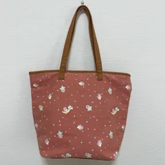 【最終値下げ】THE EMPORIUM Sanrio サンリオ Litte Twin Stars リトルツインスターズ キキララ トートバッグ コラボ ピンク系 カワイイのサムネイル