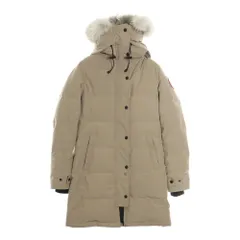CANADA GOOSE (カナダグース) MACKENZIE PARKA マッケンジーパーカー ファー フーデッド ジップアップ ダウンジャケット ベージュ レディース 2302JL