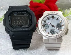ペアウオッチ gショック恋人たちのGショックペアウォッチ G-SHOCK BABY-G ペア腕時計 カシオ 2本セット 電波ソーラー gショック GW-5000HS-1JF BGA-2510-4AJF  人気  婚約　夫婦 高級　クリスマス プレゼント おすす