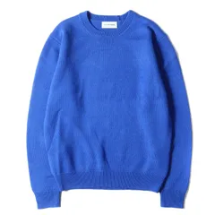 LITHIUM HOMME リチウムオム ニット 現行モデル CARIAGGI カシミヤ ウール クルーネック ニット セーター 7GG CARIAGGI CASHMERE CREW-NECK KNIT LH80-0107 トップス コバルトブルー【メンズ】のサムネイル