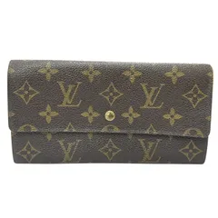 LOUIS VUITTON ルイヴィトン モノグラム ポシェットポルト モネ クレディ M61723 長財布 ユニセックス  ヴィンテージ ♯1073012134