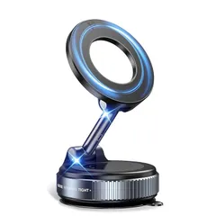 スマホホルダー 車 マグネット【2025超強磁力新登場】 真空吸盤 車 スマホスタンド Mag-safe 車載 安定性 高級合金素材 車載スマホホルダー 360°回転 多角度自由調節 片手操作 1秒で着脱 折りたたみ式 スマホ車載ホルダー iPhone&A 0