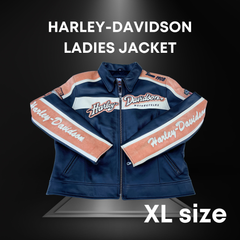 【美品】ハーレーダビッドソン レザージャケット レディース XL