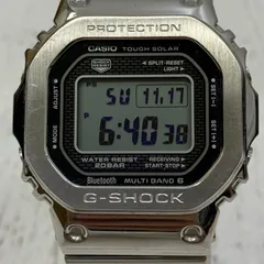 未使用品 GMW-B5000D-1JF 保証残 シルバー　G-SHOCK G-SHOCK （豪華おまけ有） Gショック フルメタル シルバー 電波