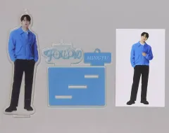 【中古】キーホルダー ミンギュ アクリルスタンドキーリング 「SEVENTEEN TOUR ’FOLLOW’ TO SEOUL」