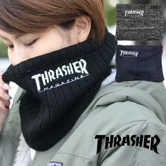 メンズ レディース ネックウォーマー スノーボード ネックウォーマー ブランド THRASHER スラッシャー 17TH-K54 秋 冬 アウトドア