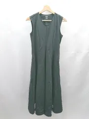 ◇ ⊂ UNIQLO×Theory ウルトラストレッチ フレア ロング ワンピース サイズM ブラック レディース E  【1502030012453】