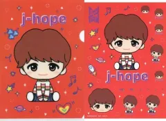 【中古】クリアファイル ジェイホープ(BTS/防弾少年団) A5クリアファイル＆ステッカー 「一番くじ TinyTAN DNA」 クリアファイル＆ステッカー賞