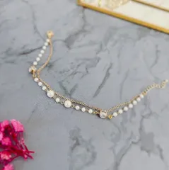 ブレスレット パールチェーン