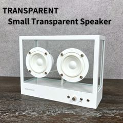 TRANSPARENT SMALL SPEAKER トランスペアレント スモール スピーカー ホワイト