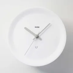 アレッシ　Alessi 壁掛け時計 イエロー　デザイン：マイケル・グレイブス アレッシAlessi 壁掛け時計 イエローデザイン：マイケル・グレイブス