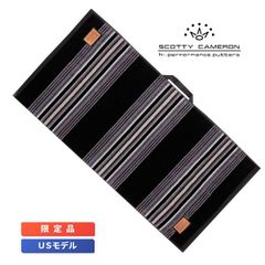 スコッティキャメロン ラウンドタオル モハーベ ストライプ ブラック/グレー 限定 Mojave Stripe Scotty Cameron キャメロン