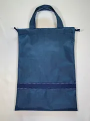 大人気‼︎    シューズバッグナイロン生地　大人用　濃紺　面接　お受験　入園入学