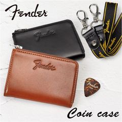 ☆ Fender Coin Case Fender Coin Case 700 Coin Purse Mini Wallet Coin Case Key Holder Men's Wallet Mini Wallet Sub Wallet Leather Case Wallet Purse Wallet Storage Card Small Mini Coin Compact