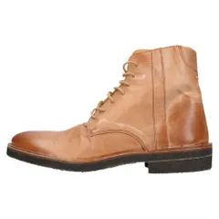 Martin Margiela (マルタンマルジェラ) 14AW サイドジップ レースアップ レザーブーツ ブラウンのサムネイル